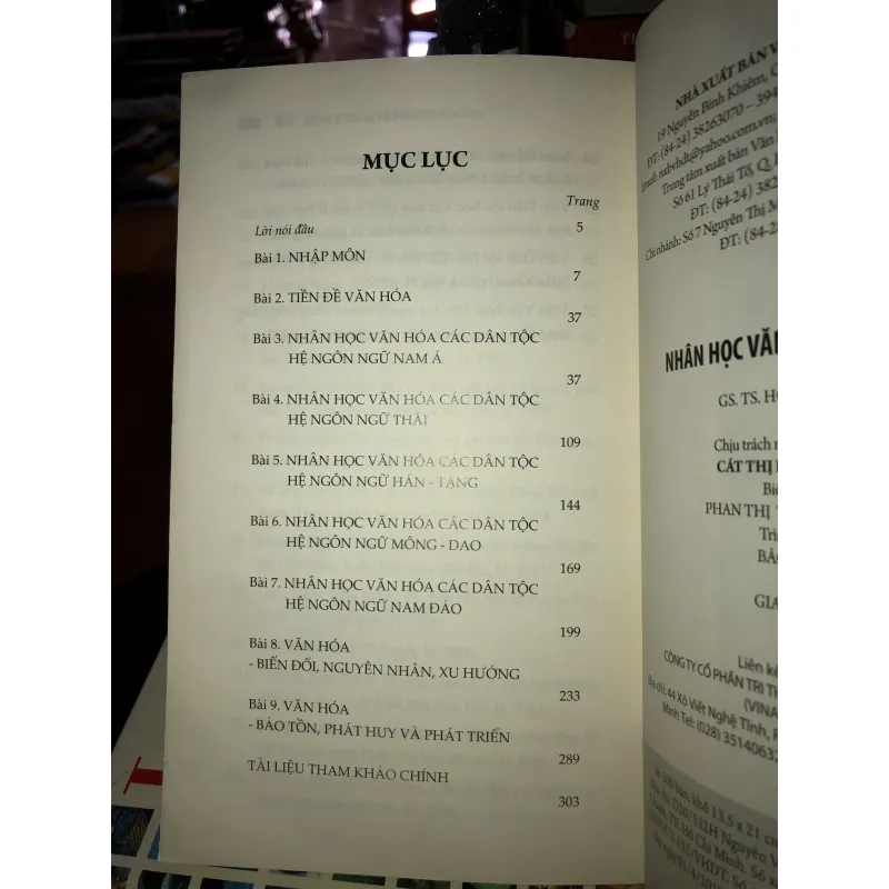 Nhân học văn hóa Việt Nam - GS. TS. Hoàng Nam 758957