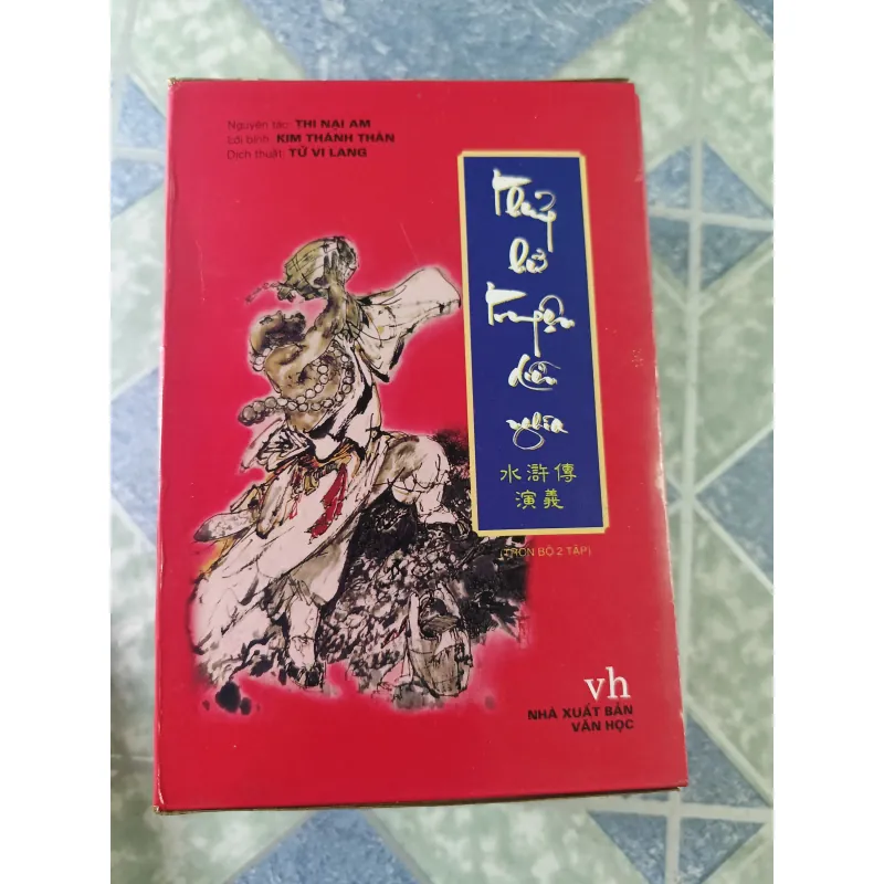 Thủy Hử truyện diễn nghĩa ( 2 tập, có hộp đẹp) - Thị Nại Am 776916