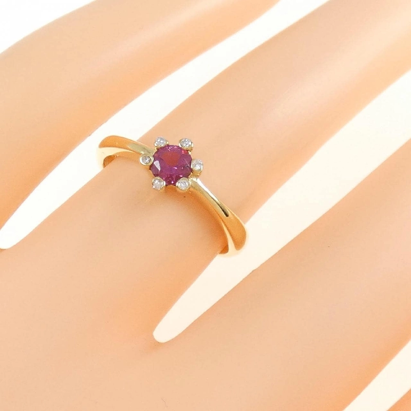 Nhẫn Tourmaline K18YG 0.26CT 672169