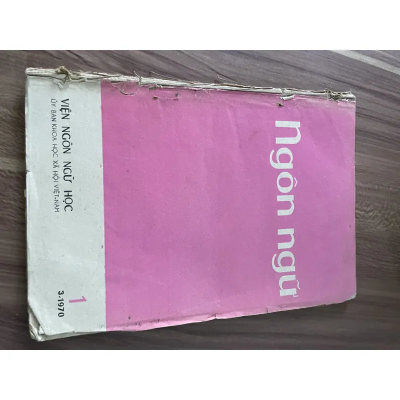 Tạp chí ngôn ngữ khổ lớn - 3.1970  788990