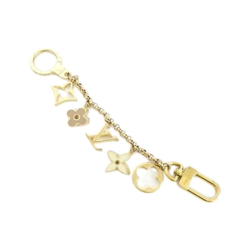 Móc chìa khóa Louis Vuitton Charm Chain Fleur De Monogram M65111 623821