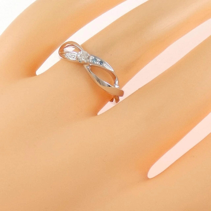 Nhẫn kim cương K10WG 0.06CT - Hàng hiệu Authentic 855116