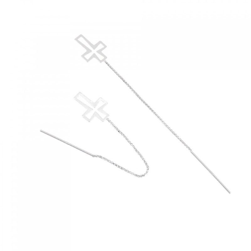 K14WG Khuyên tai chéo - Hàng hiệu Chính hãng 869041