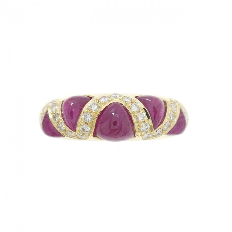 Nhẫn Ruby K18YG 2.11CT - Hàng hiệu Chính hãng 845643