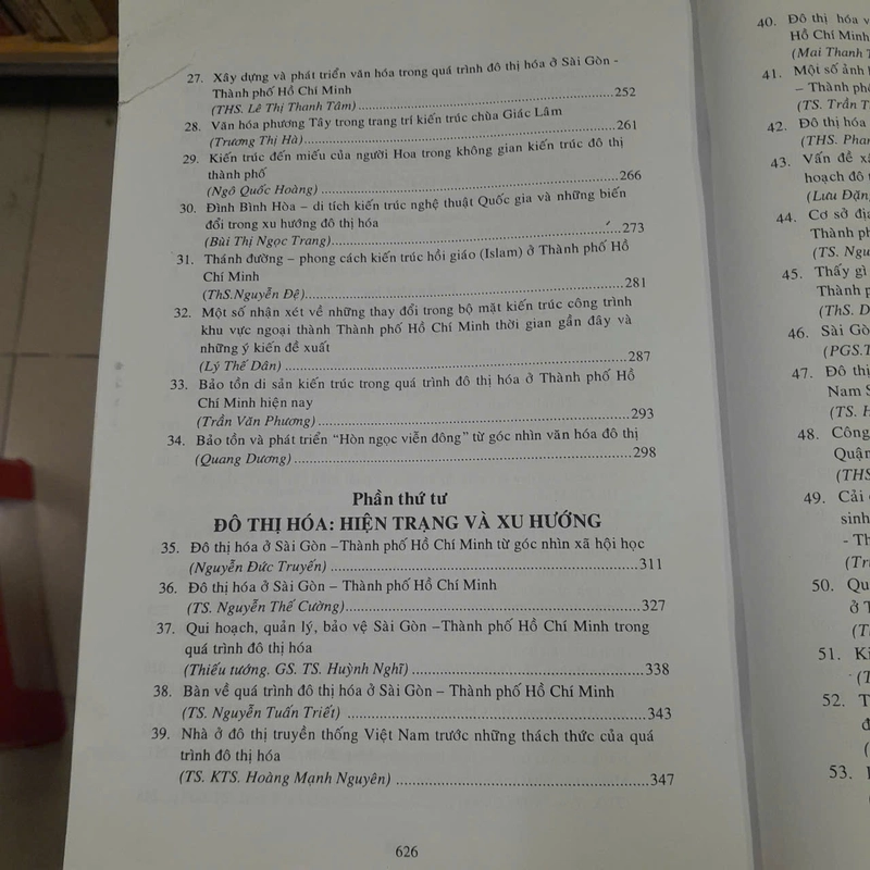 ĐÔ THỊ HÓA Ở SÀI GÒN-THÀNH PHỐ HỒ CHÍ MINH TỪ GÓC NHÌN LỊCH SỬ VĂN HÓA 492971