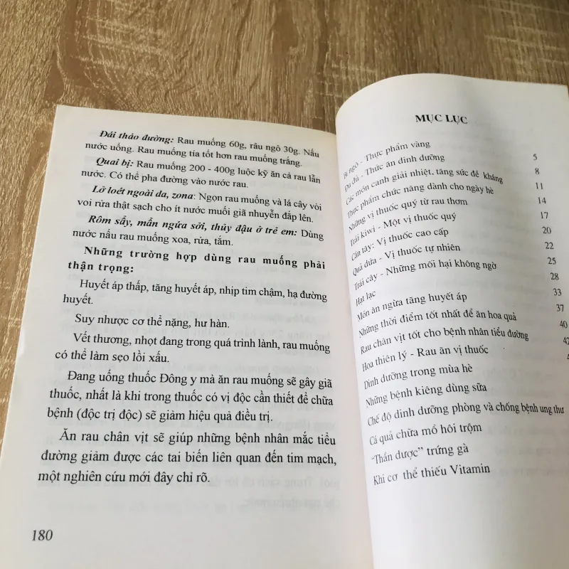 THỰC PHẨM DINH DƯỠNG & CHỮA BỆNH  1022350