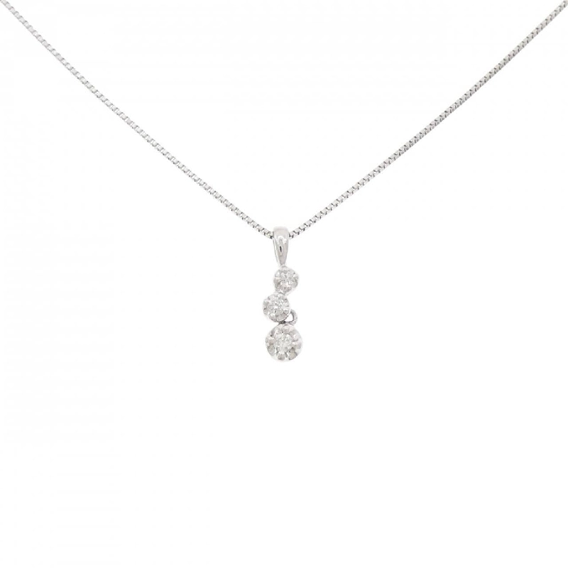 Dây chuyền kim cương PT950/PT850 0.06CT - Hàng hiệu Chính hãng 859946