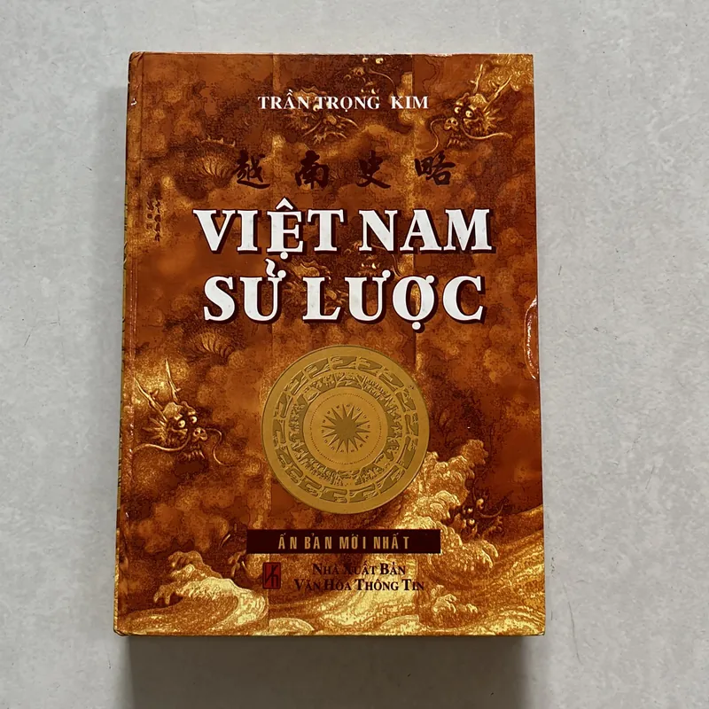 Việt Nam sử lược - Trần Trọng Kim (bìa cứng, 2002s) 623233