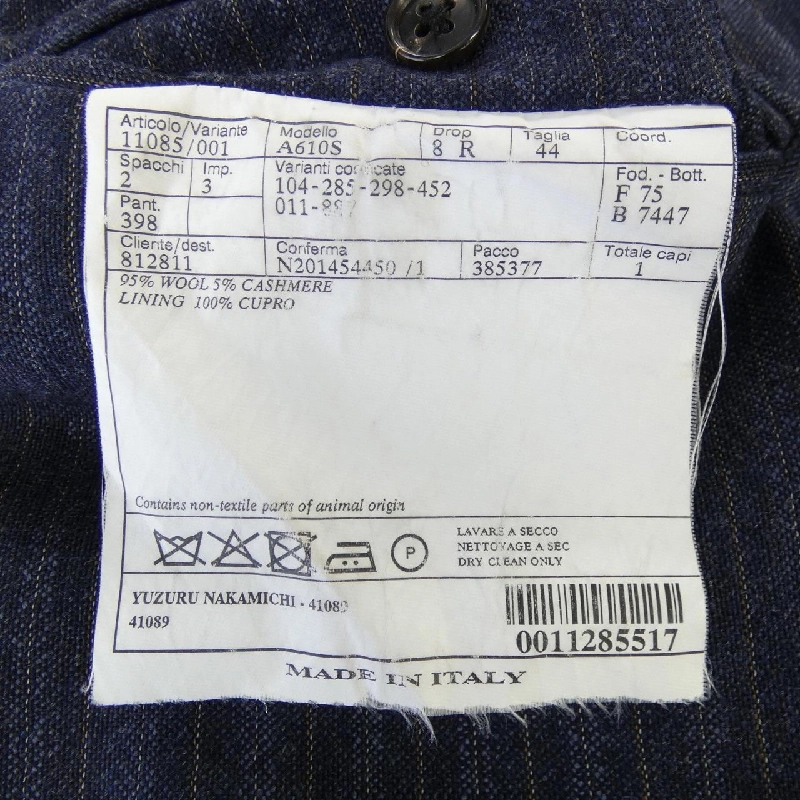 BELVEST ISETAN MEN'S Suit - Hàng hiệu Authentic 901861