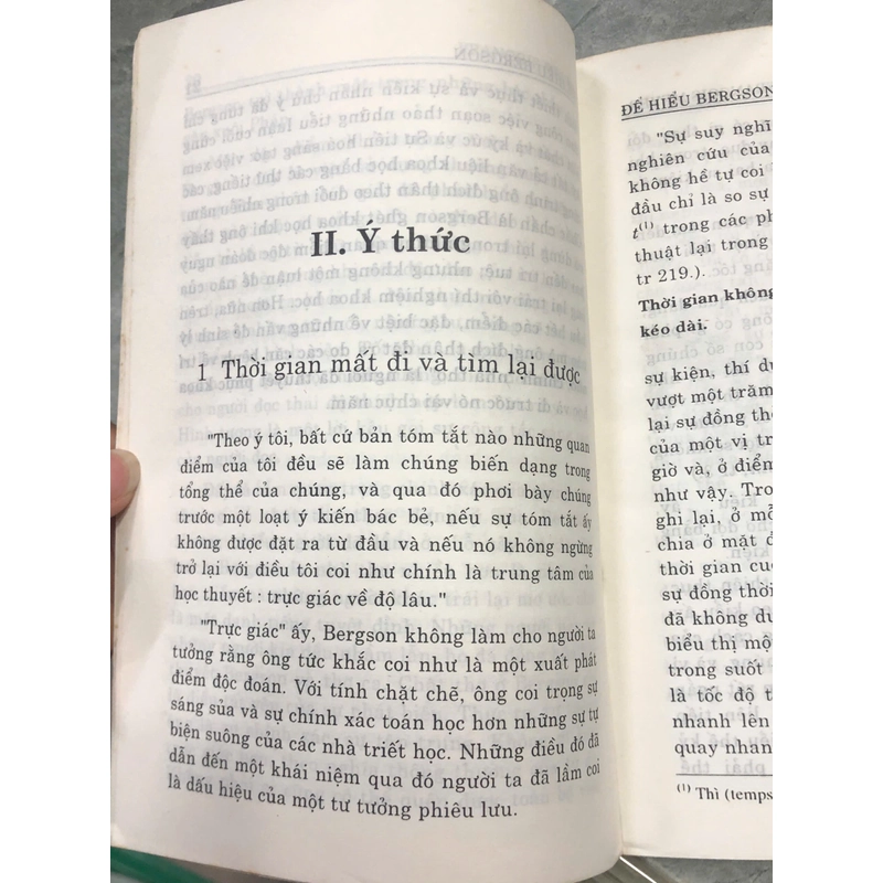 ĐỂ HIỂU BERGSON - Francois Meyer 451639