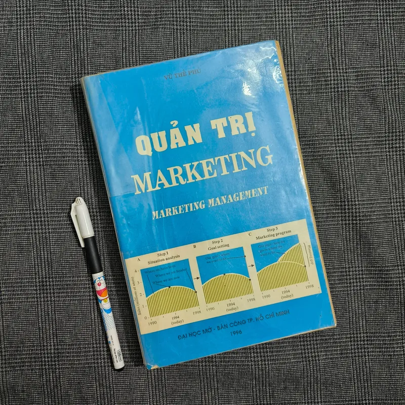 Quản trị Marketing (Marketing Management) - Đại học Mở - Vũ Thế Phú - Năm 1996 606318
