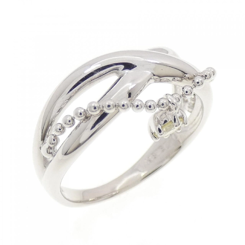 Nhẫn kim cương K18WG 0.10CT 666398