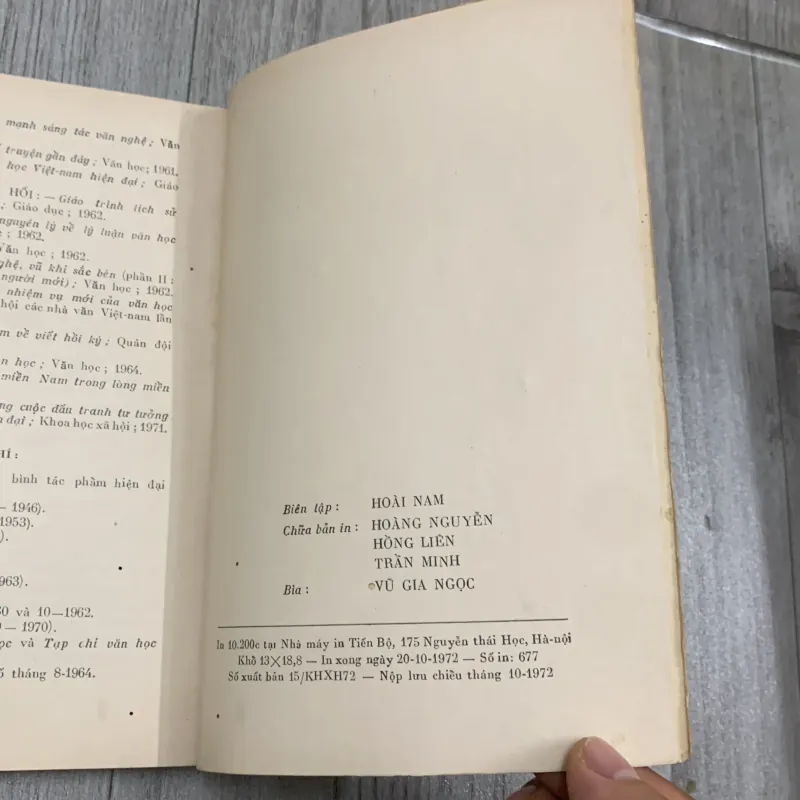 Mấy vấn đề văn xuôi việt nam 1045 1970 - phong lê. 10a2 1025696