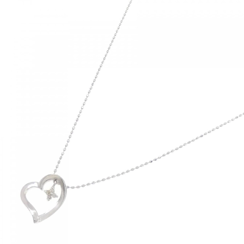 K10WG Dây chuyền kim cương hình trái tim 0.03CT - Hàng hiệu Chính hãng 860518