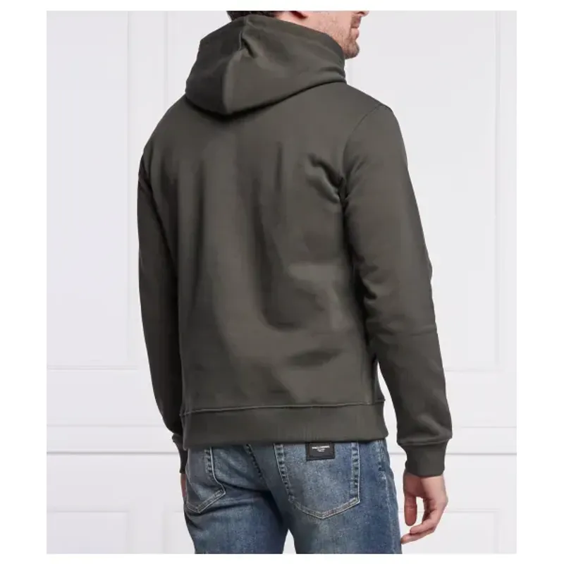 Áo hoodie Kenzo Paris thêu đầu hổ màu xanh lá rêu 760759