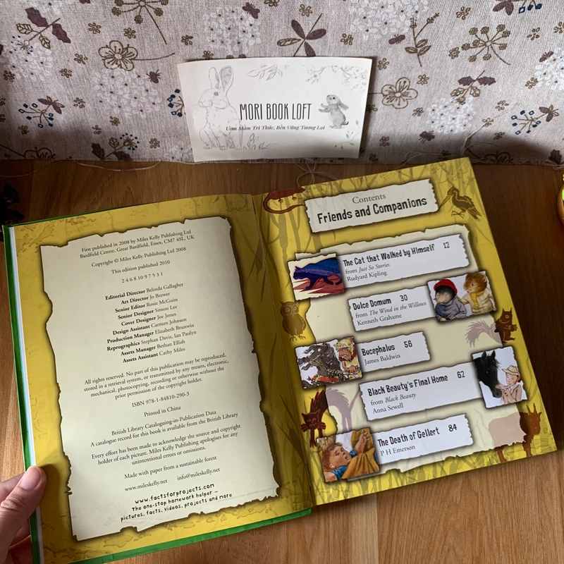 Sách cổ tích Ten Minute Stories, Five Minute Stories, Classical Animal Stories, Used 446692