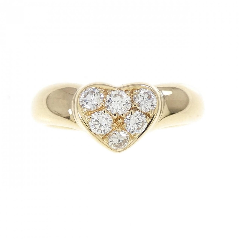 Nhẫn Pave Heart Tiffany - Hàng hiệu Authentic 835222