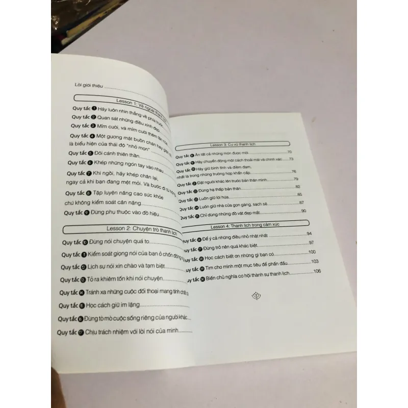 QUY TẮC CỦA SỰ THANH LỊCH 756126