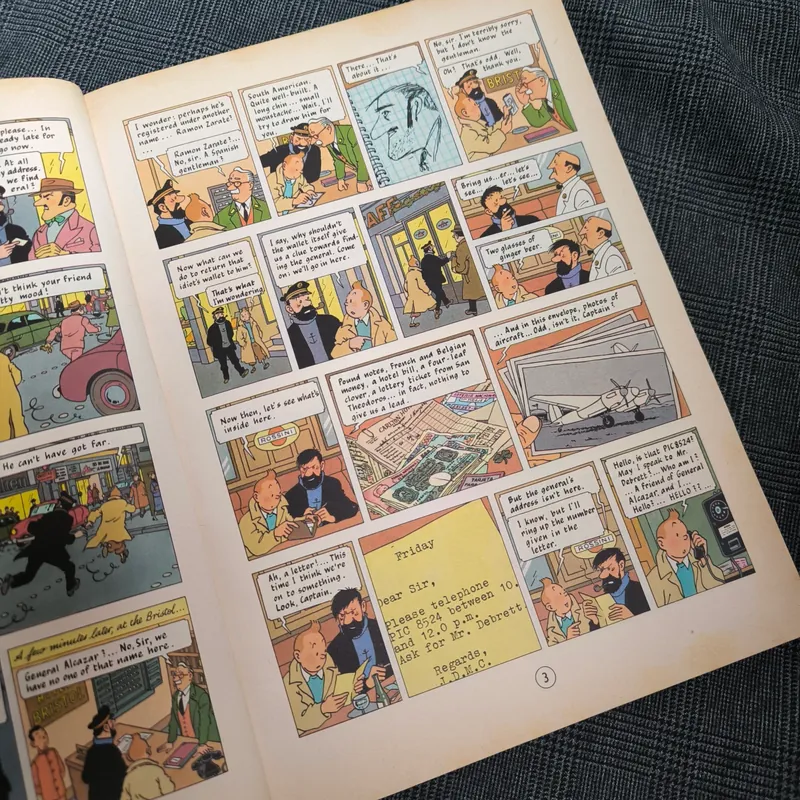 (Sách Ngoại văn) The Adventures of Tintin - The Red Sea Sharks 701062