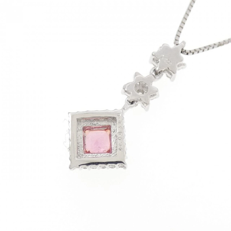 Dây chuyền Sapphire PT900/PT850 0.41CT - Hàng hiệu Chính hãng 860845