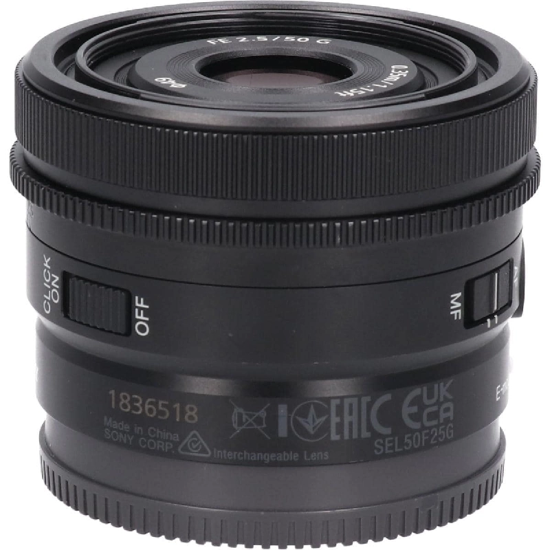 Ống kính FE50mm F2.5G (SEL50F25G) - Hàng hiệu Authentic 878394
