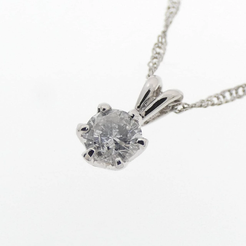 Dây chuyền kim cương Solitaire PT900/PT850 0.18CT - Hàng hiệu Chính hãng 860137