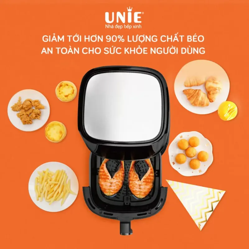 Nồi chiên không dầu UNIE UE-600 dung tích 6.5L 782501