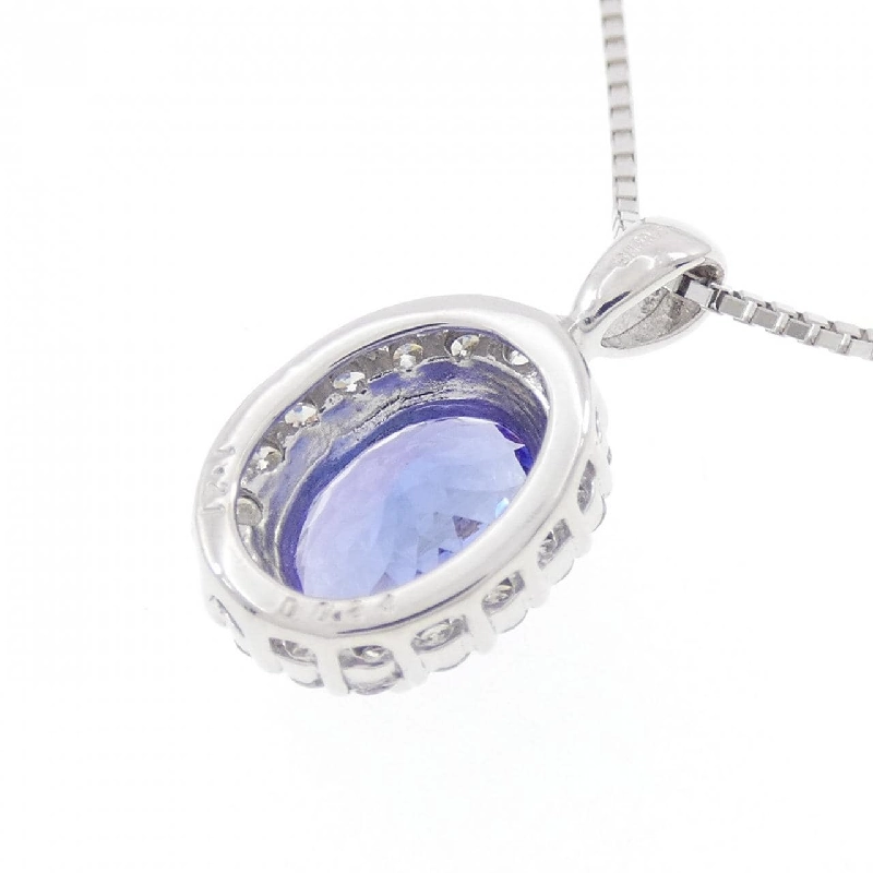K18WG Đá Tanzanite Dây Chuyền 1.21CT - Hàng hiệu Chính hãng 862736