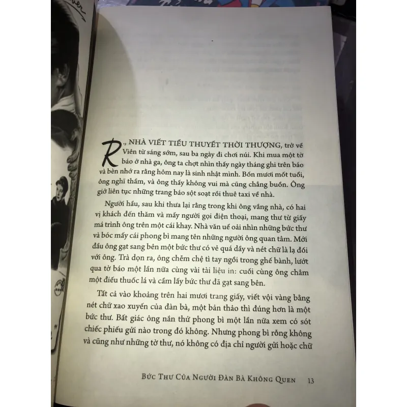 Bức thư của người đàn bà không quen - Stefan Zweic 976593