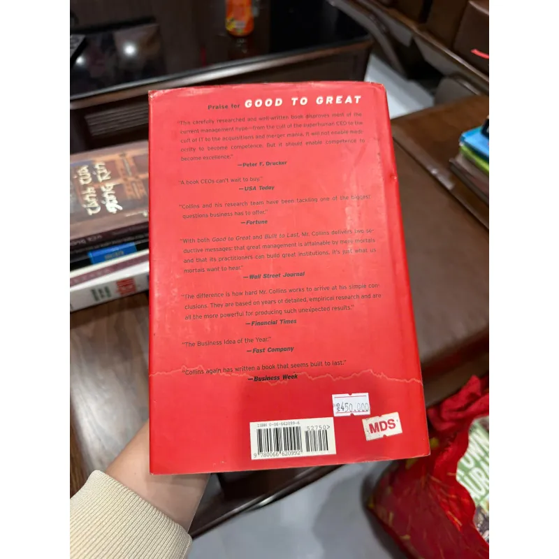 Good to Great – Jim Collins | Từ Tốt Đến Vĩ Đại | Sách kinh doanh - K3 1010283