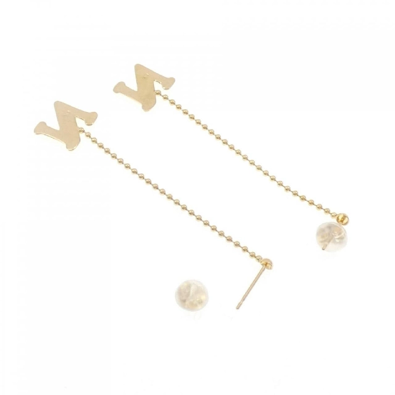 K18YG Chữ cái N Bông tai - Hàng hiệu Chính hãng 868867