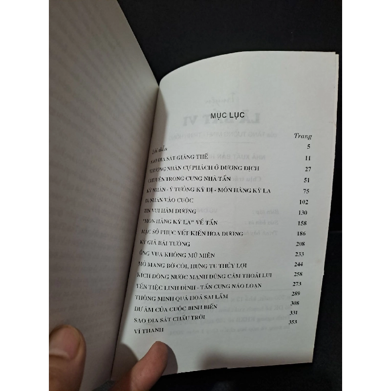 Truyện Lã Bất Vi thương nhân cự phách mới 80% ố 2004 Tăng Tường Minh - Trịnh Hồng HCM2103 VĂN HỌC 918648