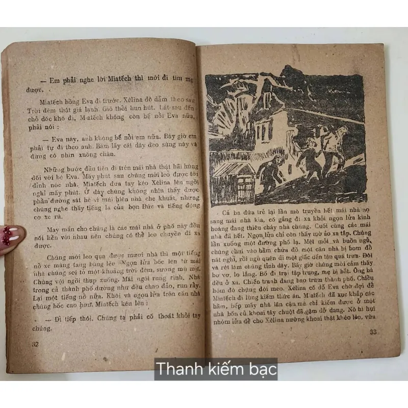 THANH KIẾM BẠC (tranh vẽ minh họa) - I. Serraillier 713101