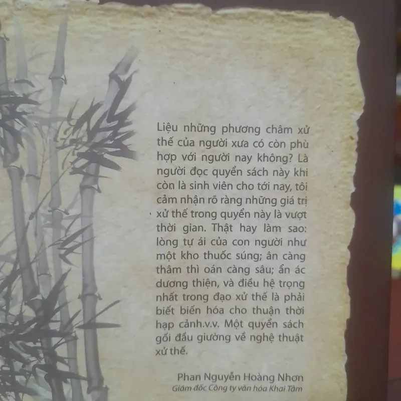 Thu Giang NGUYỄN DUY CẦN - Thuật XỬ THẾ của người xưa 606492