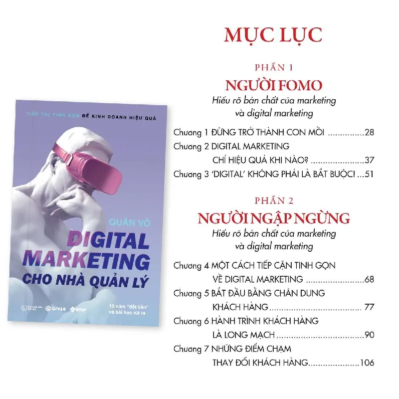 Digital Marketing Cho Nhà Quản Lý - Quân Võ - GIVER BOOKS - MARKETING KINH DOANH 595441