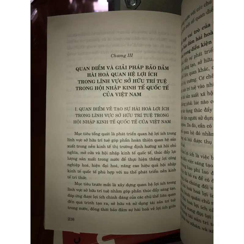 Bảo đảm quan hệ lợi ích hài hoà về sở hữu trí tuệ trong hội nhập kinh tế quốc tế Việt Nam  601354