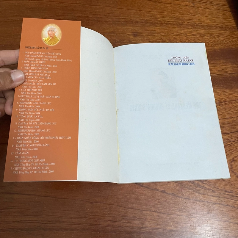 II Tựa sách: Thông Điệp Đức Phật Ra Đời (Song Ngữ) - Thích Thông Phương - 2010 493431