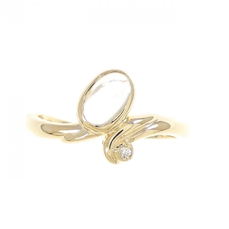 Nhẫn đá mặt trăng K18YG - Hàng hiệu Authentic 854524