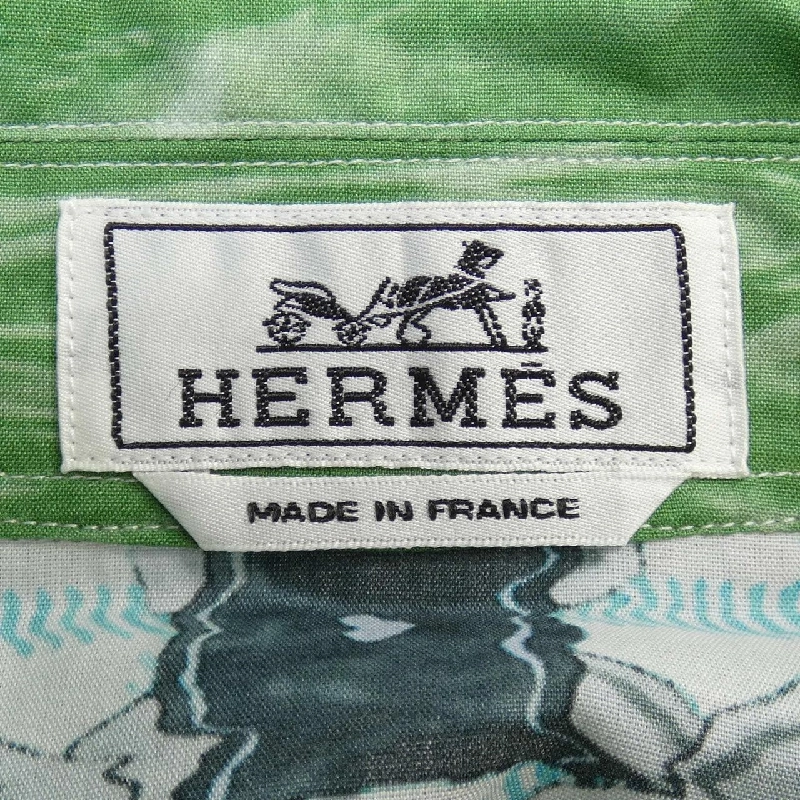 Áo sơ mi ngắn tay HERMES - Hàng hiệu Chính hãng 901108