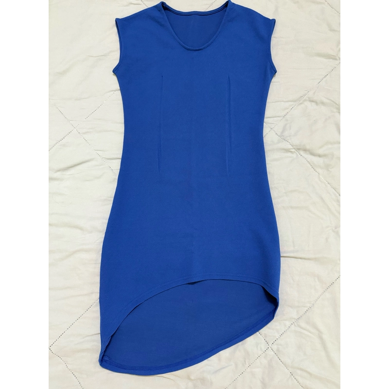 Đầm thun xanh dương size S-M 463388