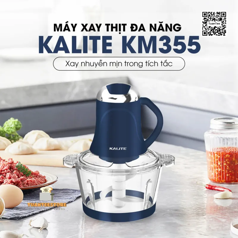 Máy xay thịt KALITE KM355 đa năng dung tích 2L 601503