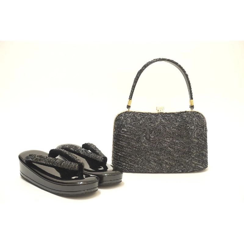 Bộ túi và dép zori kích thước F - Hàng hiệu Authentic 878411