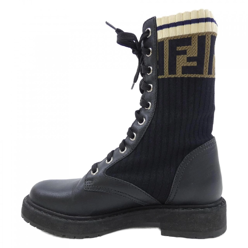 【Mã giảm giá】Giày bốt FENDI 664674