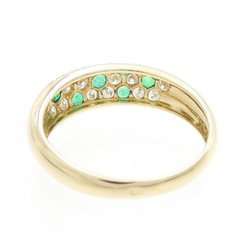 Nhẫn ngọc lục bảo 750YG 0.25CT 669548