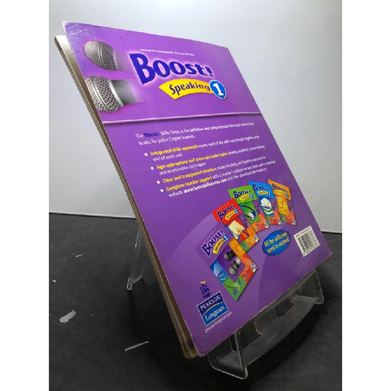 Boost Speaking 1 Longman mới 85% viết chì kèm CD Jason Renshaw HPB2607 HỌC NGOẠI NGỮ 351669