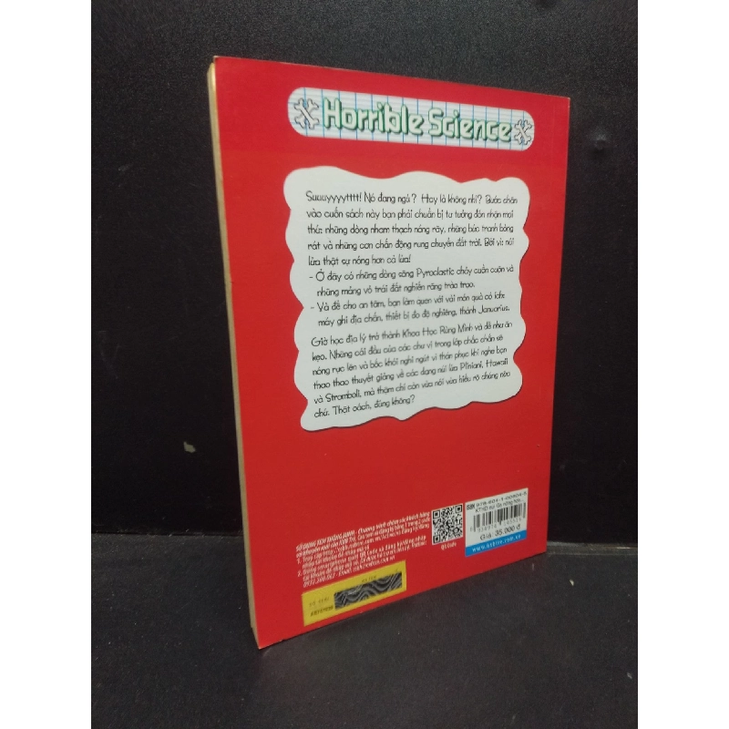 Núi lửa - Nóng hơn cả lửa Anita Ganerri 2017 mới 70% ố vàng HCM1604 khoa học 913890