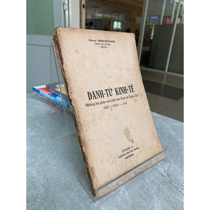 DANH TỪ KINH TẾ - Trịnh Đình Khải 210910