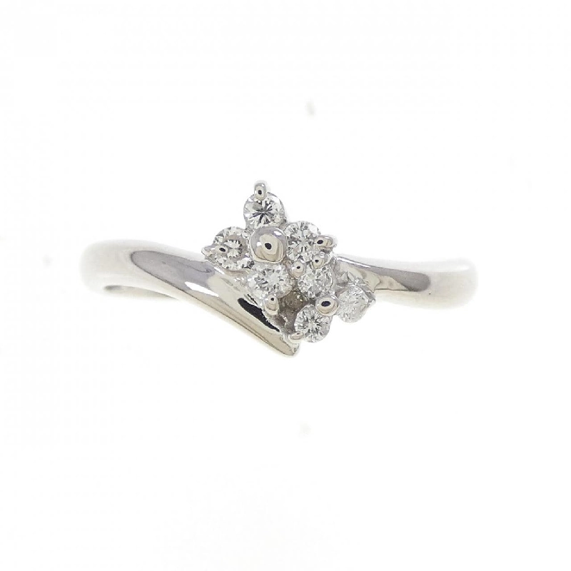 Nhẫn kim cương hoa PT900 0.10CT - Hàng hiệu Authentic 848324