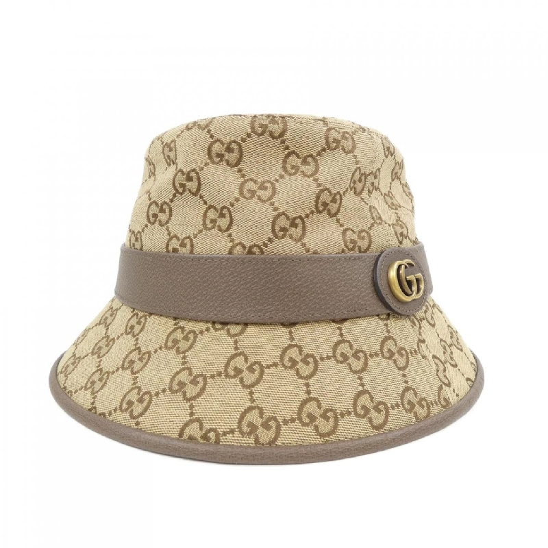 Gucci GG Canvas Fedora Hat 576587 4HG62 - Hàng hiệu Authentic 906112
