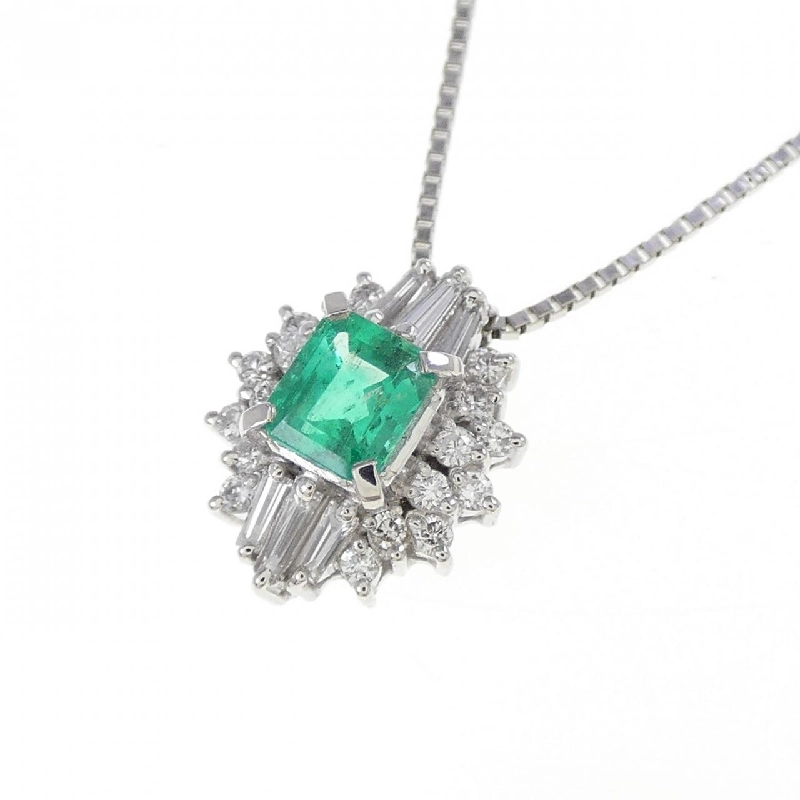 Dây chuyền ngọc lục bảo PT900/PT850 0.33CT - Hàng hiệu Authentic 860817